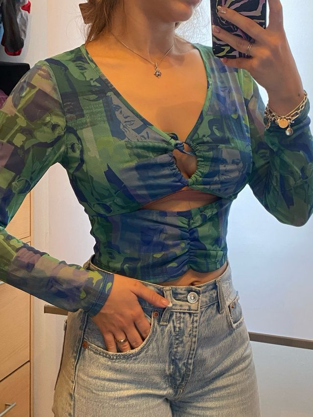 Camiseta transparente