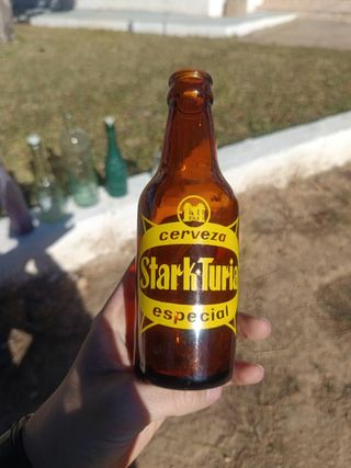 Botellas vidrio antiguas