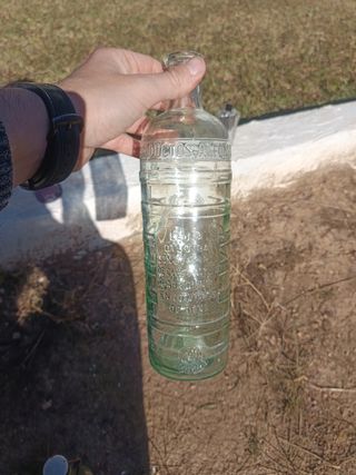 Botellas vidrio antiguas