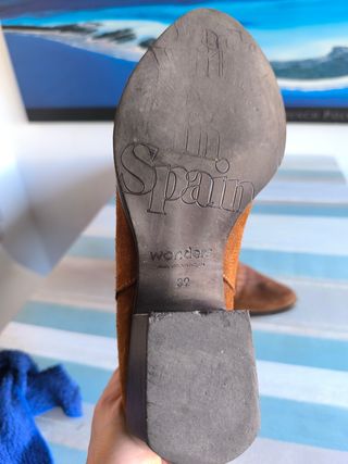 Botines Wonders piel 39