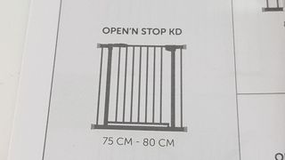Barrera Hauck de seguridad para escalera 75X80cm