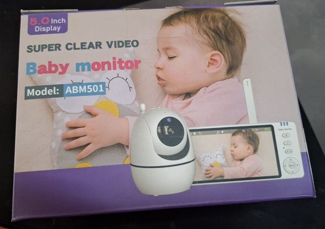 Monitor para bebés con HD y visión nocturna