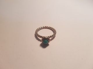 #936 anillo plata de ley 925 talla 18