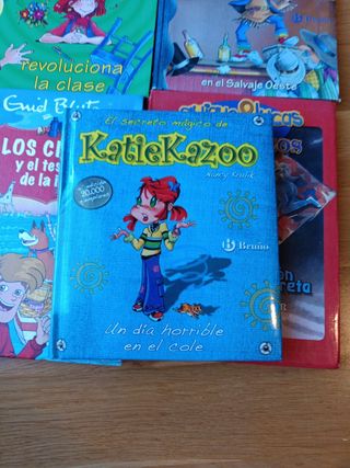 Set de libros de aventuras