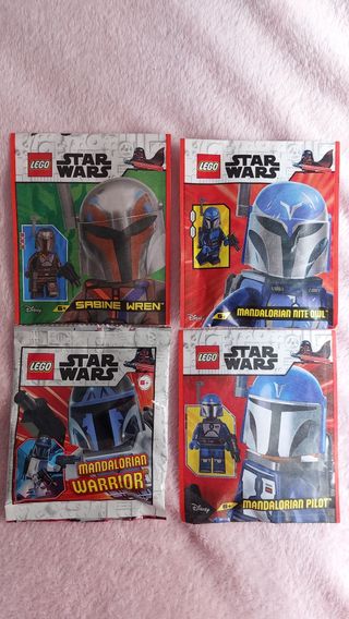 Lote 4 lego star wars mandalorian