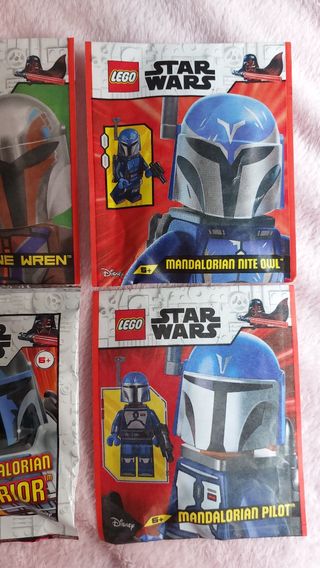 Lote 4 lego star wars mandalorian