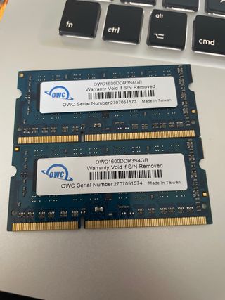 Memoria ram ddr3 8gb