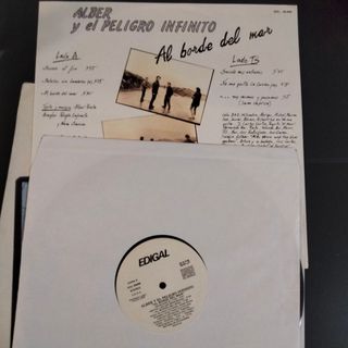 LP ROCK Gallego 1988 Alber y el peligro infinito