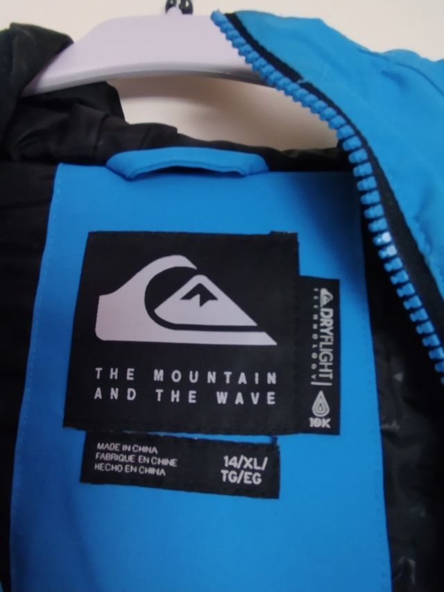 Chaquetón quinksilver 14 años