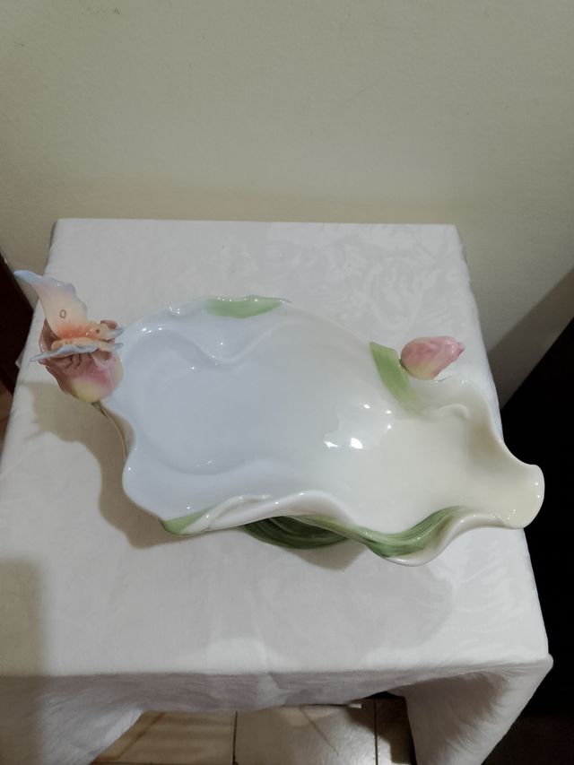 Porta bon bon di porcellana francese n