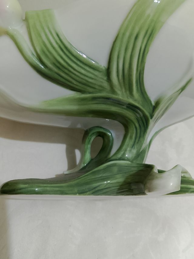 Porta bon bon di porcellana francese n