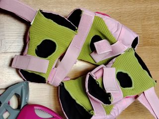 Lote Patines Casco Protectores Completo 