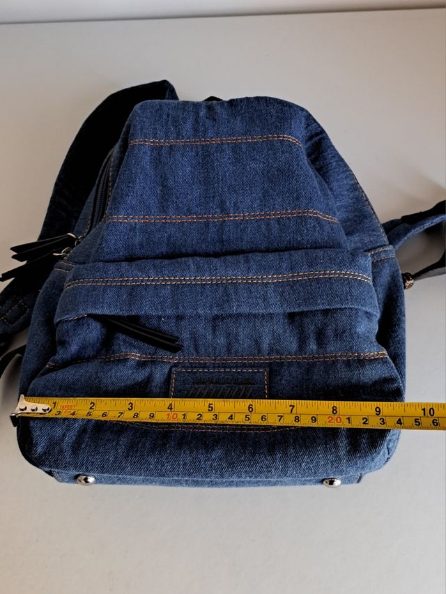 zaino denim jeans nuovo