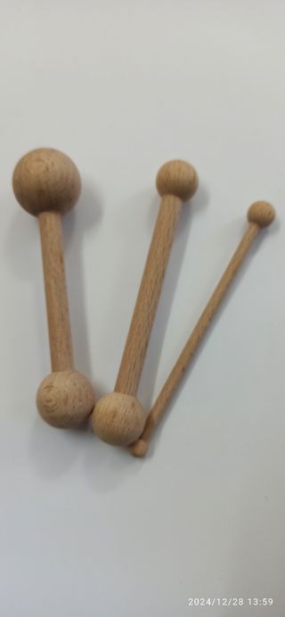 Juego 4 ahuecadores manualidades