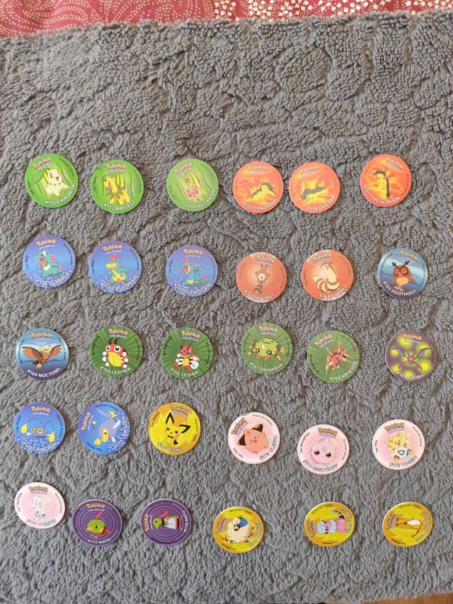 Tazos Pokémon Gen 2