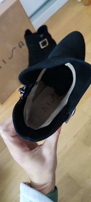 Botines UNISA ante negro