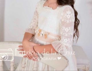 Vestido comunion con accesorio cabello