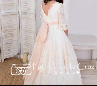 Vestido comunion con accesorio cabello
