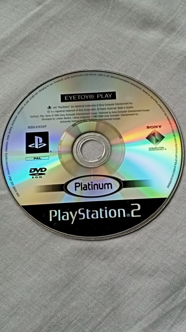 Juego PS2 Eye Toy Play + cámara Eye Toy