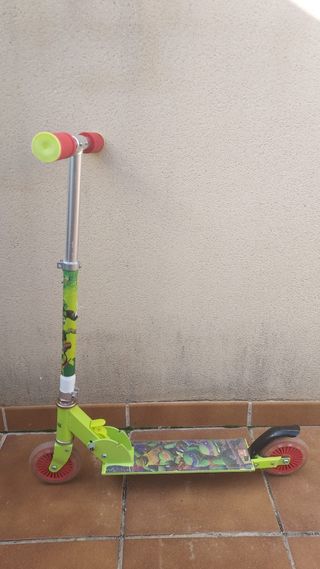 Patinete tortugas ninja 

