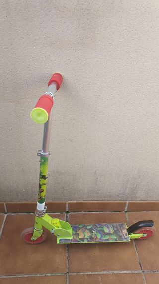 Patinete tortugas ninja 


