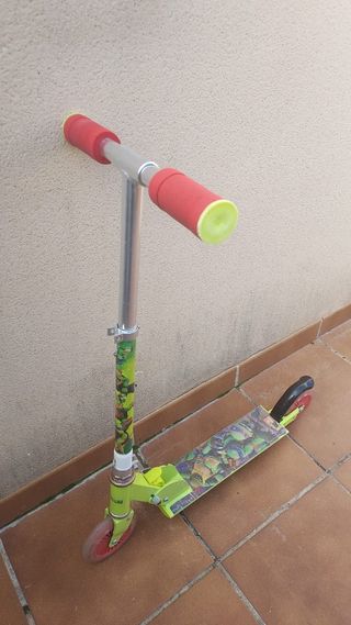 Patinete tortugas ninja 

