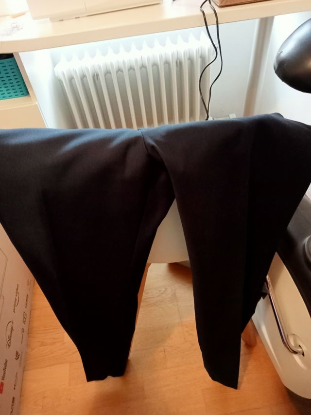 Traje azul marino juvenil 