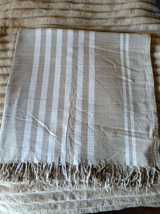 Colcha grande de algodão