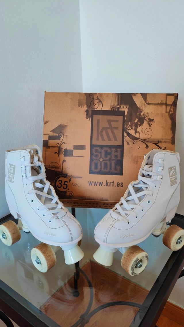 Patines 4 ruedas KRF School talla 35