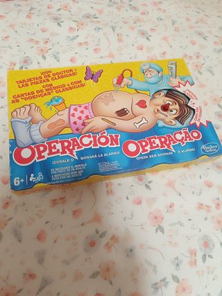 Juego mesa operación 