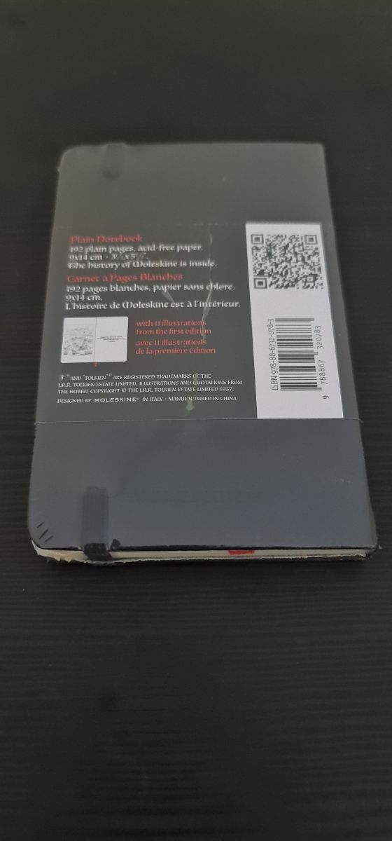 Notebook Moleskine HOBBIT