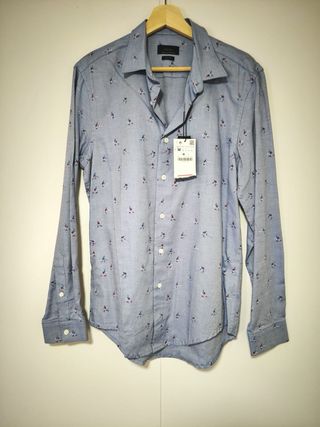 Camisa estampados Zara man 