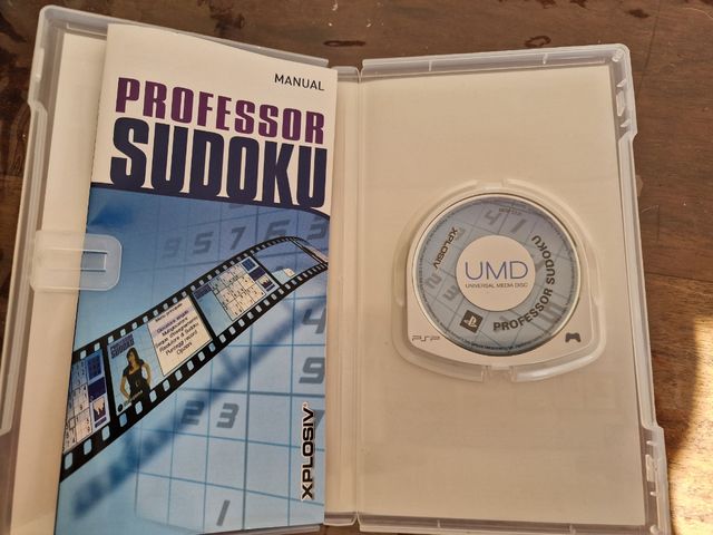 Psp juego professor SUDOKU
