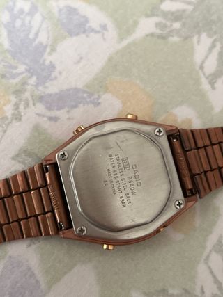 Reloj Casio Oro Rosa 
