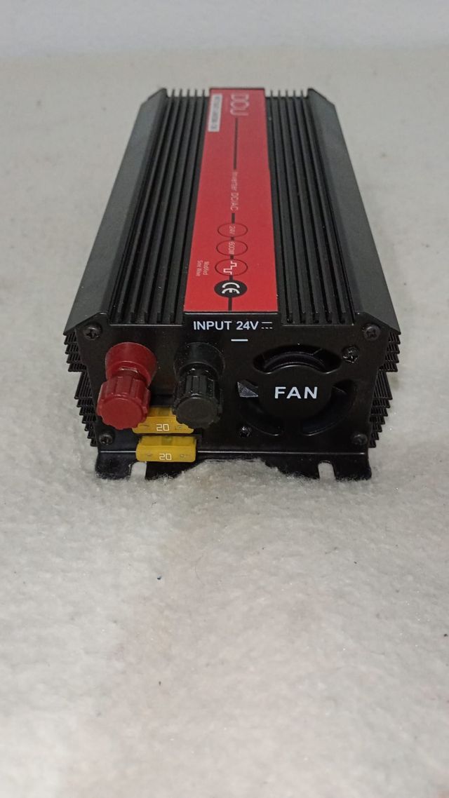 Convertidor de 24v a 230v de 600watts
