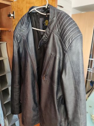 Cazadora Cuero Talla 58