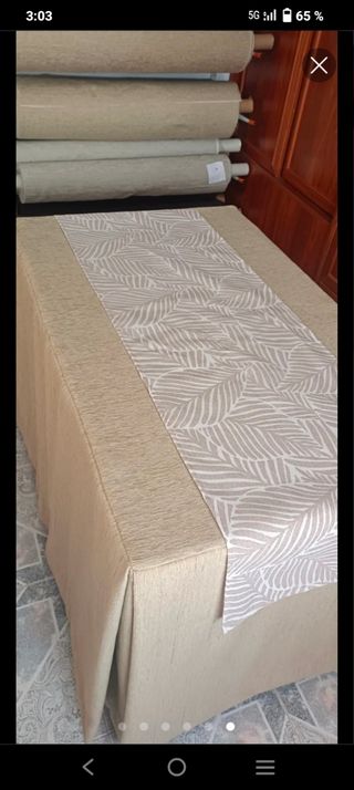 Ropa de mesa camilla de invierno