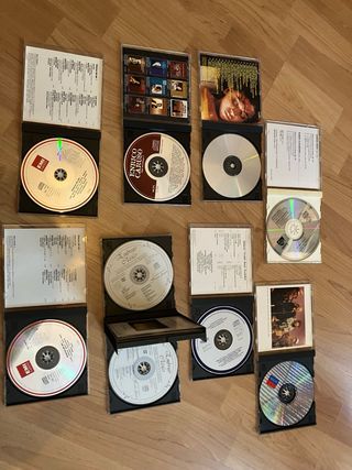 9 CDs de musica clasica