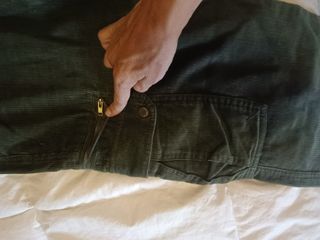 Pantalón Pana Verde niño/a bolsillos y cremalleras