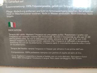Nuovo Cuscino termico per terapia caldo/freddo