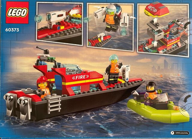 Lego Lancha de rescate y zodiac