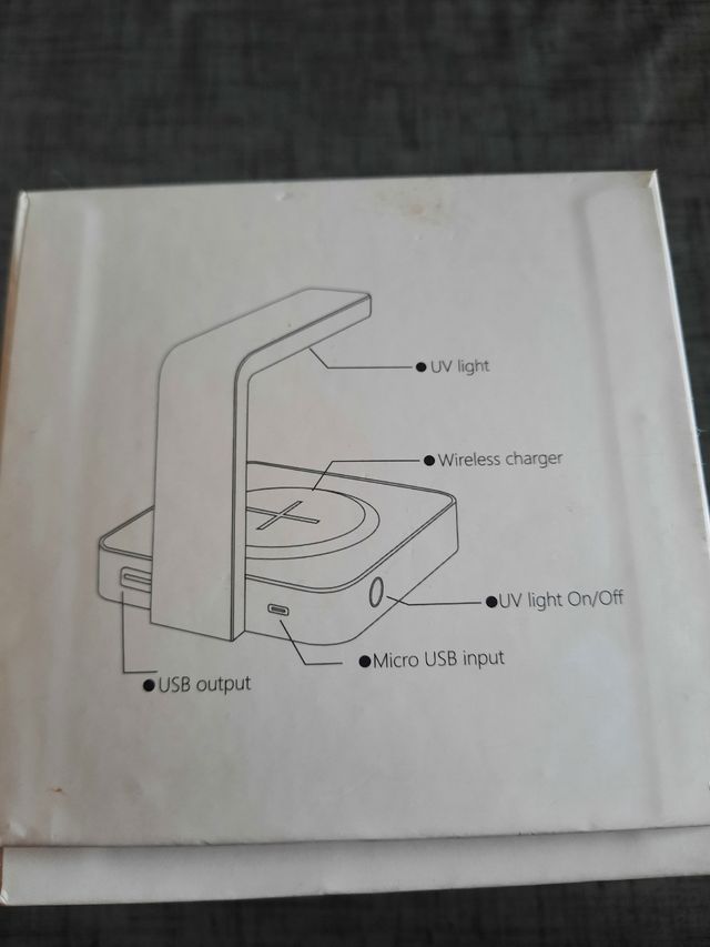 Cargador mòbil y esterilizador