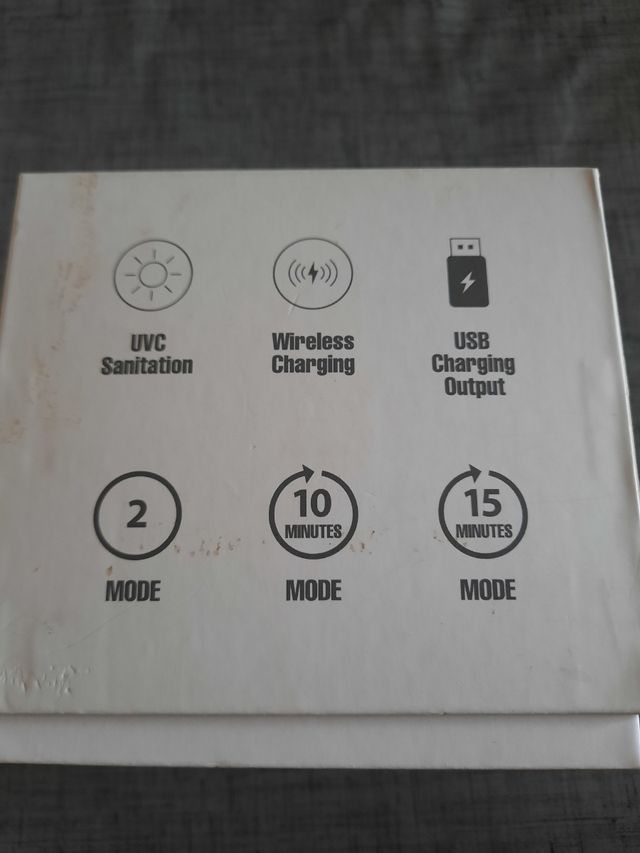 Cargador mòbil y esterilizador