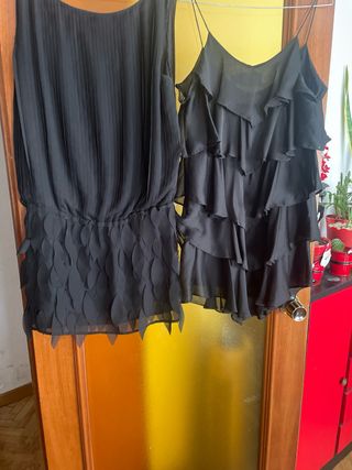 Dos vestidos fiesta.