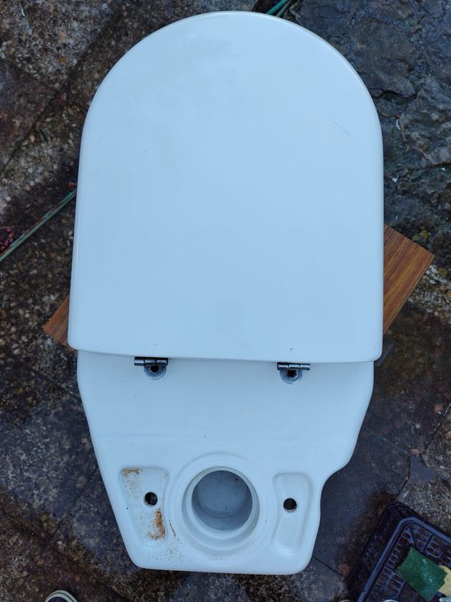 Inodoro Roca Meridian sin cisterna.