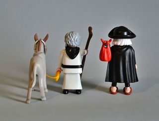 Playmobil Monjes Peregrinos