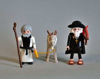 Playmobil Monjes Peregrinos