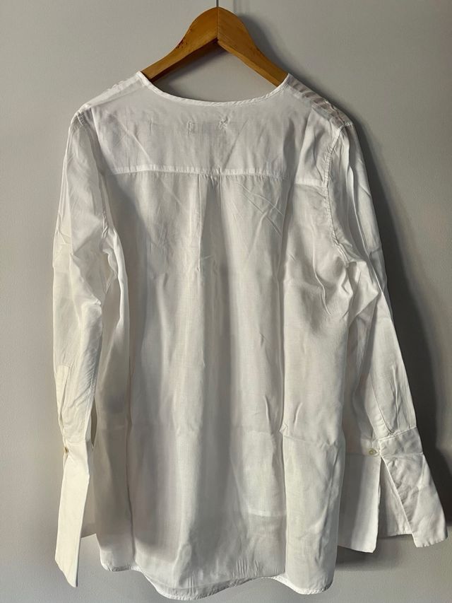 40 Weft camicetta bianca