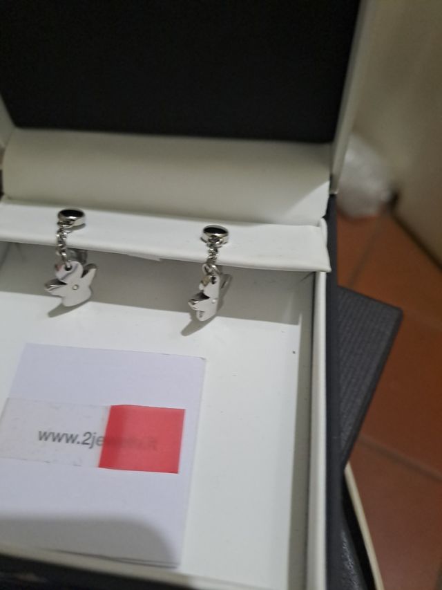 Orecchini Angelo con brillantino