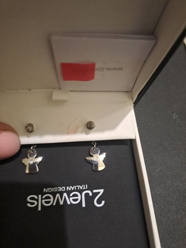 Orecchini Angelo con brillantino